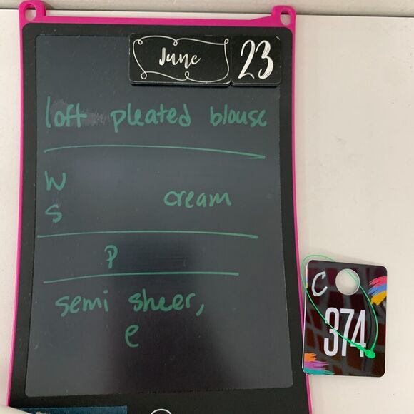 Loft Ann Taylor Pintuck Blouse Womens S Small Cream Ruffle Neck Polka Dot Sheer - Picture 12 of 13